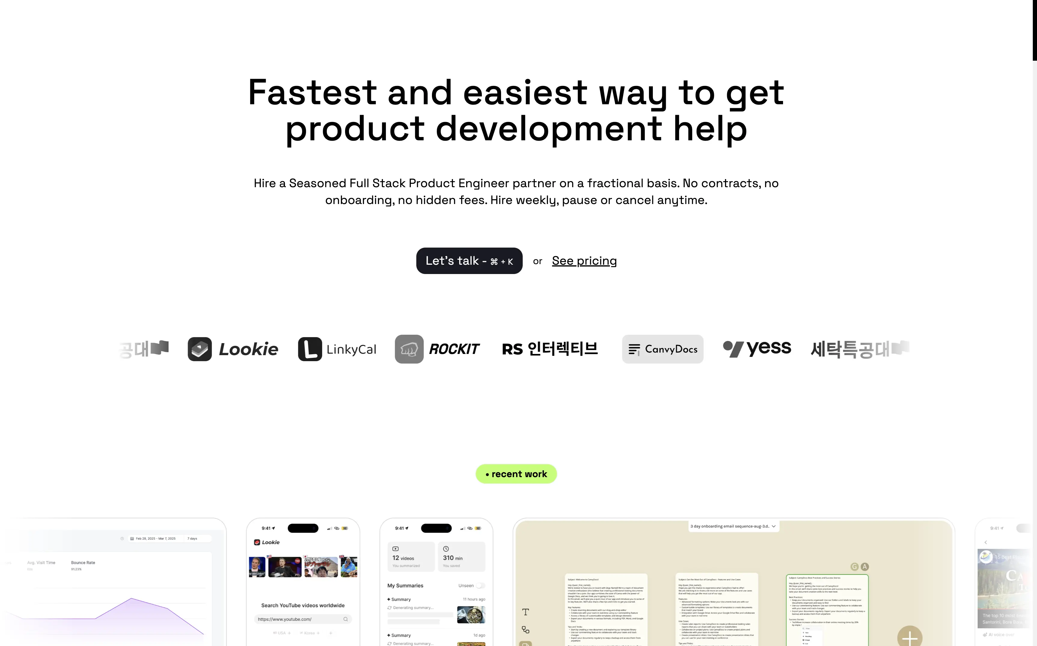 LaunchFast.shop landing page screenshot